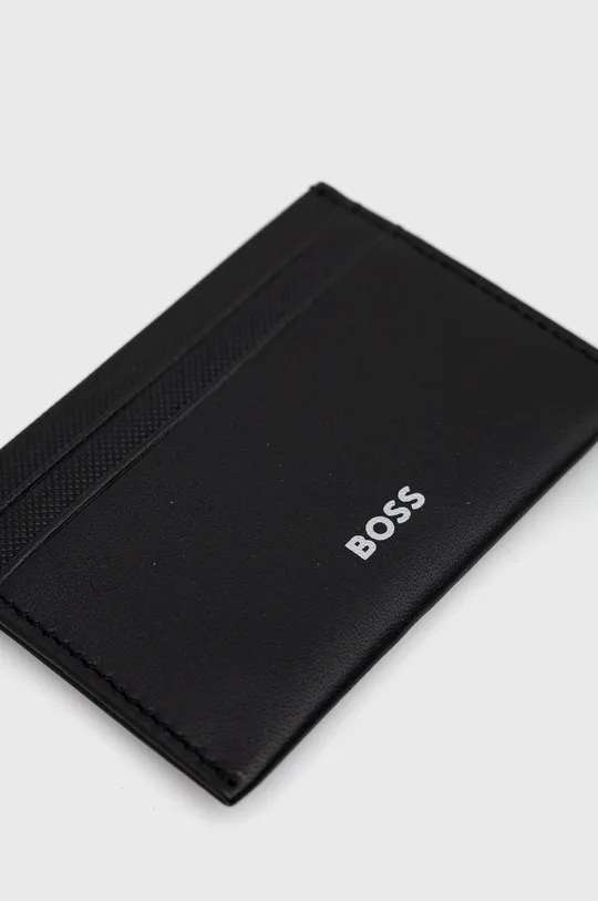 Кожаные кошелёк и чехол для карт BOSS