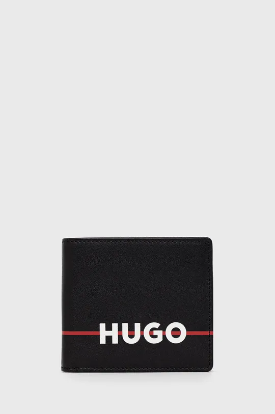 HUGO bőrpénztárca és kulcstartó  Jelentős anyag: 100% juhbőr Bélés: 100% poliészter