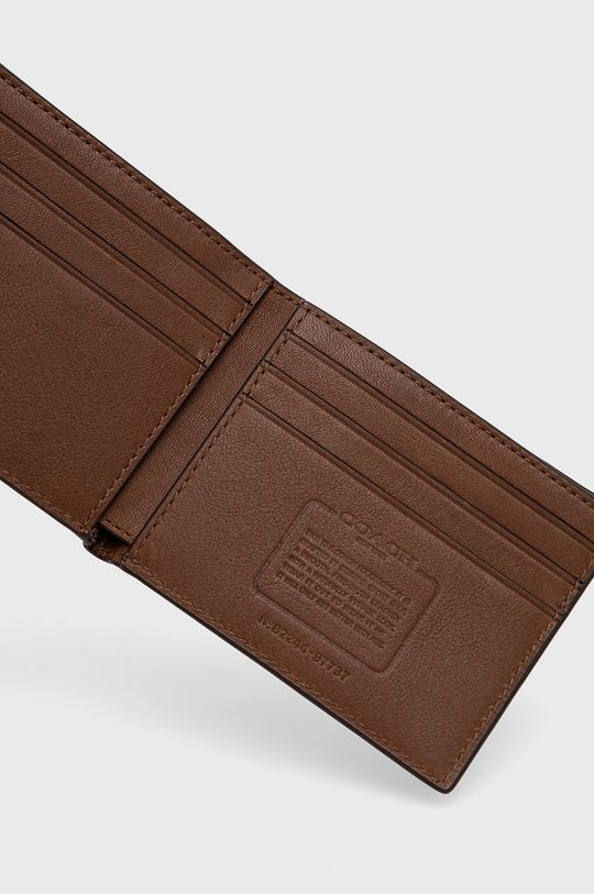 Kožená peněženka Coach  Přírodní kůže