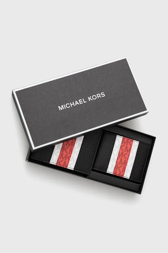 Δερμάτινο πορτοφόλι και θήκη καρτών Michael Kors