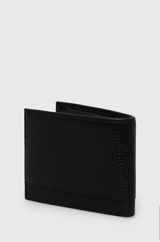 Шкіряний гаманець Tommy Hilfiger чорний
