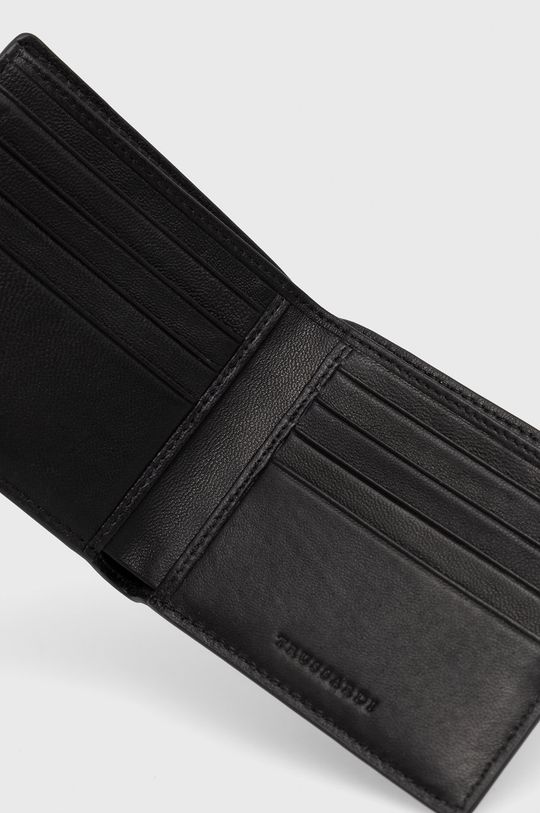 Kožená peněženka Trussardi  Hlavní materiál: 100% Ovčí kůže Podšívka: 100% Polyester