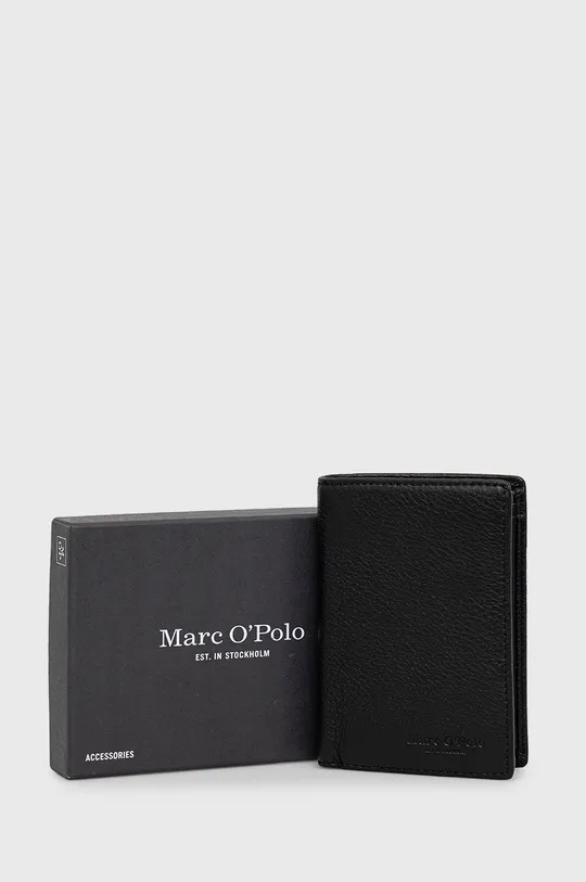 чёрный Кожаный кошелек Marc O'Polo