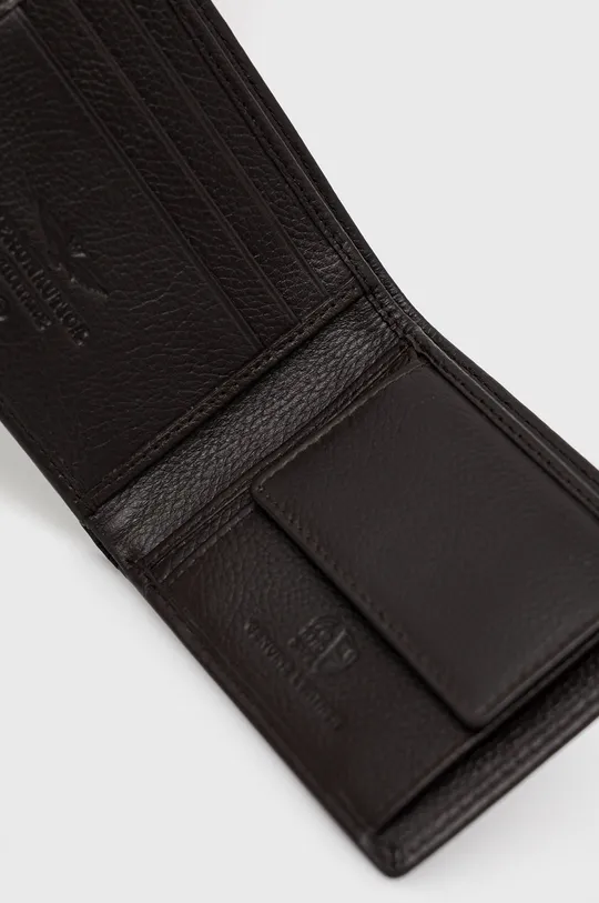 Kožená peňaženka Aeronautica Militare  Základná látka: 100% Prírodná koža Podšívka: 100% Polyester