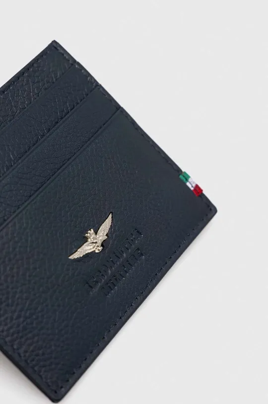 Kožené puzdro na karty Aeronautica Militare  Prírodná koža