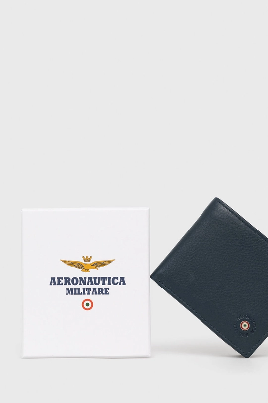 Δερμάτινο πορτοφόλι Aeronautica Militare Ανδρικά