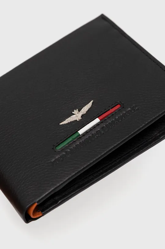 Kožená peňaženka Aeronautica Militare  100% Prírodná koža