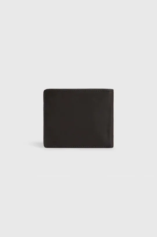 μαύρο Δερμάτινο πορτοφόλι AllSaints