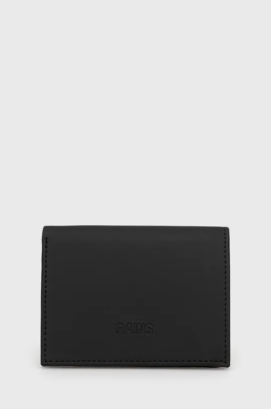 negru Rains portofel 16020 Folded Wallet Unisex