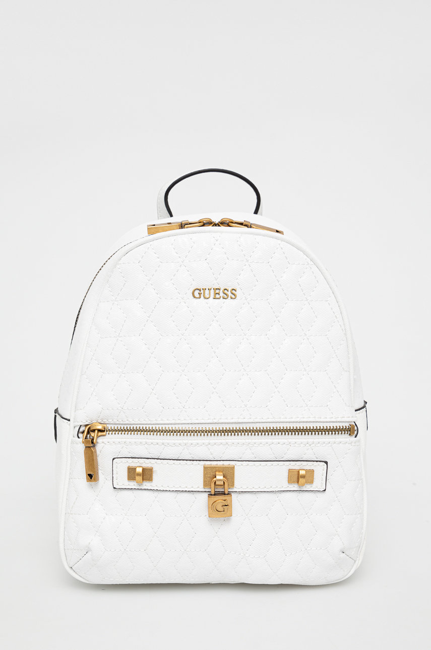 Рюкзак Guess женский цвет белый маленький однотонный | ANSWEAR.ua