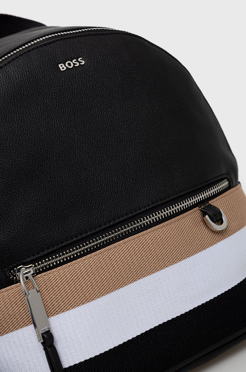 Рюкзак BOSS женский цвет чёрный маленький узорный | ANSWEAR.ua