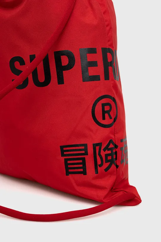 czerwony Superdry plecak