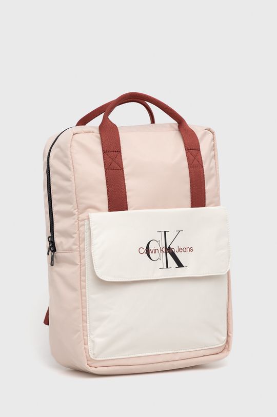 Dětský batoh Calvin Klein Jeans pastelově růžová