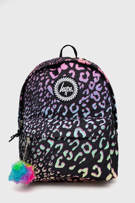 czarny Hype plecak dziecięcy Gradient Pastel Animal Print TWLG-730 Dziewczęcy