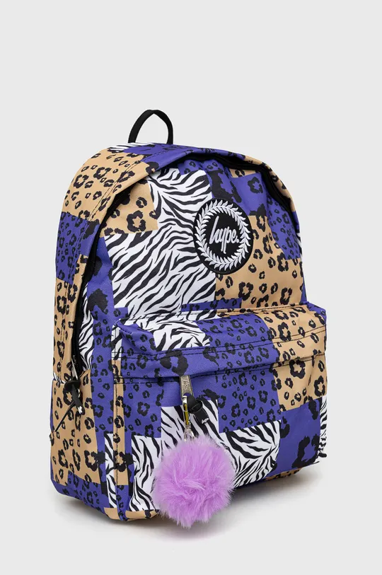 Dječji ruksak Hype Tan & Purple Animal Patch Twlg-734 ljubičasta