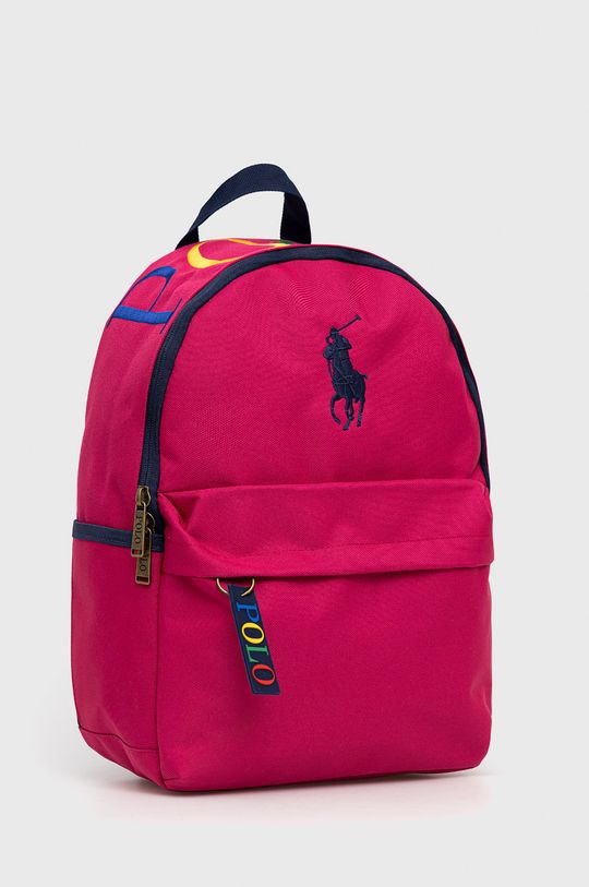 Dětský batoh Polo Ralph Lauren ostrá růžová