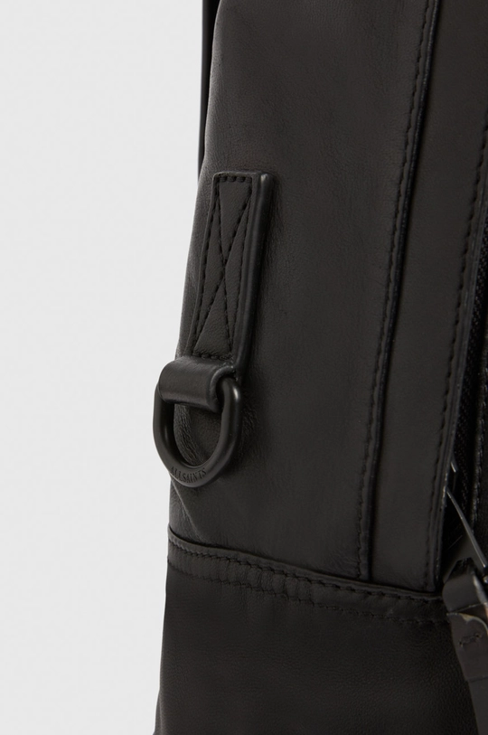 czarny AllSaints plecak skórzany ARENA RUCKSACK