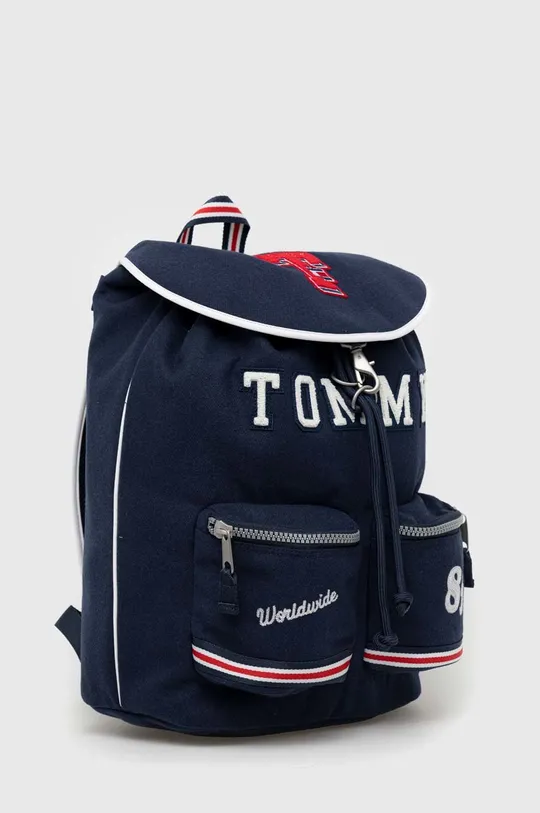 Ruksak s dodatkom vune Tommy Jeans mornarsko plava