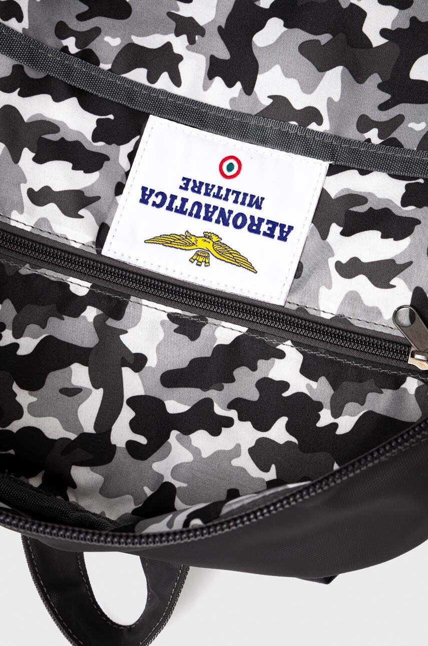 Aeronautica Militare plecak męski kolor szary duży gładki | Answear.com