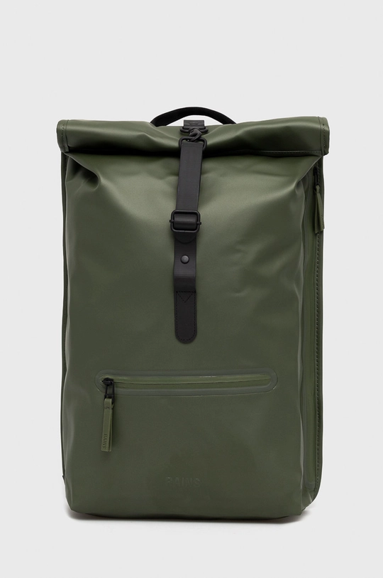 πράσινο Σακίδιο πλάτης Rains 13160 Rolltop Rucksack Unisex