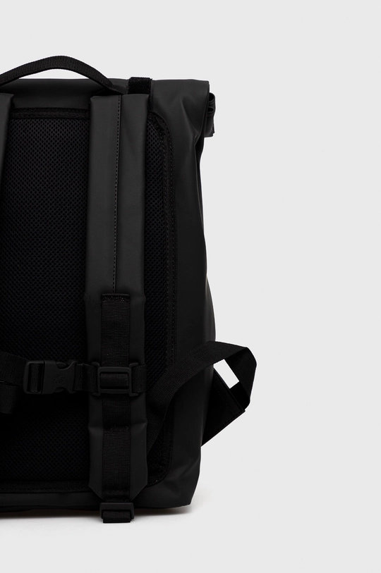 črna Nahrbtnik Rains 13640 Velcro Rolltop Backpack