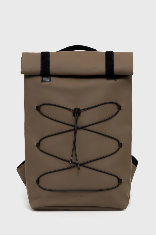 rjava Nahrbtnik Rains 13640 Velcro Rolltop Backpack Unisex