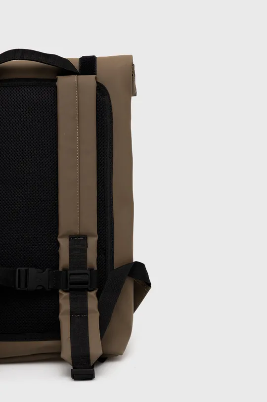 καφέ Σακίδιο πλάτης Rains 13640 Velcro Rolltop Backpack