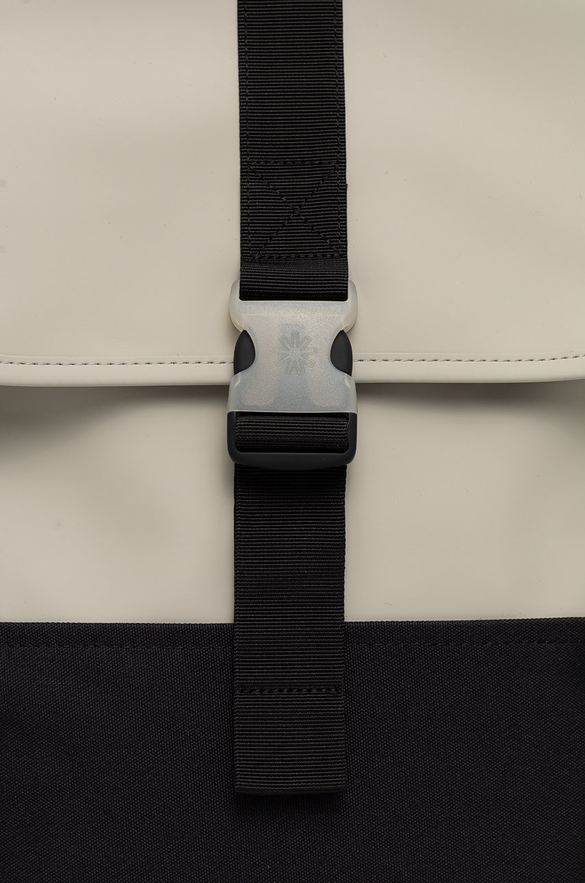 Rains plecak 13700 Buckle Backpack Mini kolor szary duży gładki