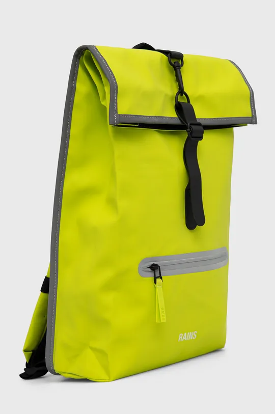 Rains plecak 14030 Rolltop Rucksack Reflective zielony