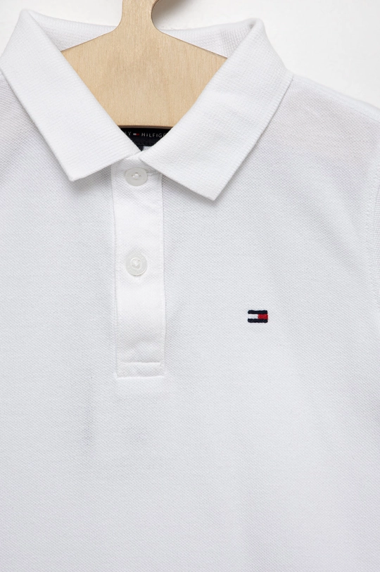 Detská bavlenná polokošeľa Tommy Hilfiger  100% Bavlna