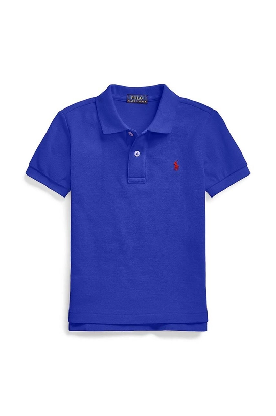 μπλε Παιδικά βαμβακερά μπλουζάκια πόλο Polo Ralph Lauren Για αγόρια