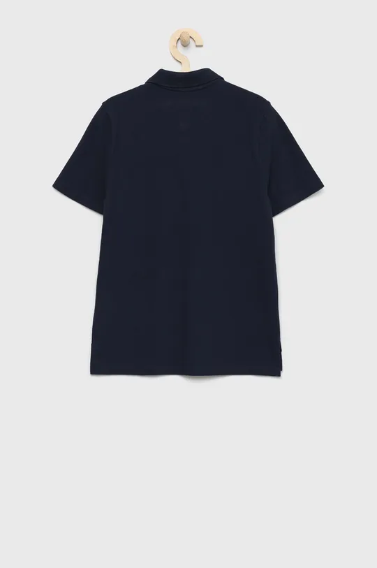 Παιδικό πουκάμισο πόλο Abercrombie & Fitch σκούρο μπλε