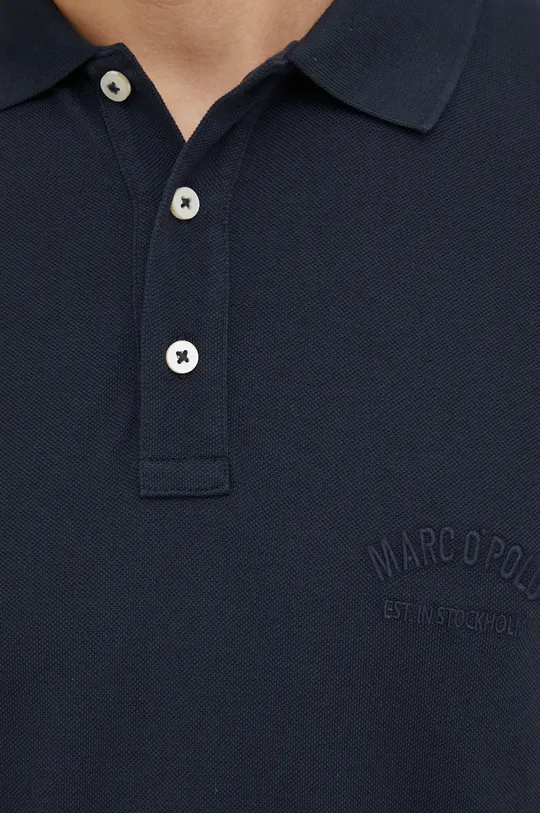 Βαμβακερό μπλουζάκι πόλο Marc O'Polo Ανδρικά