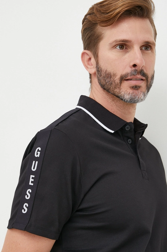 czarny Guess polo ES SS PAUL