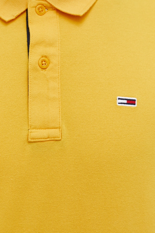 żółty Tommy Jeans polo