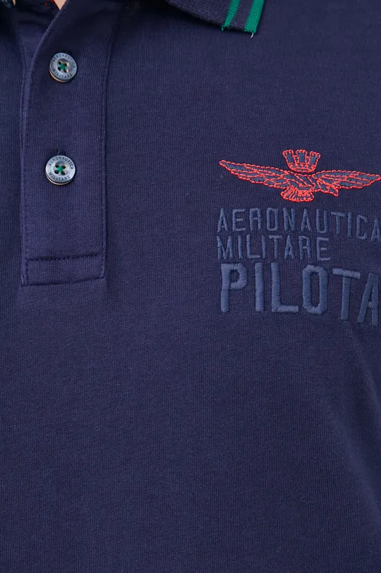 Tričko s dlhým rukávom Aeronautica Militare Pánsky