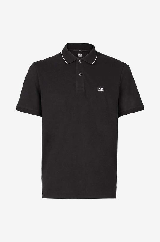 negru C.P. Company tricou polo