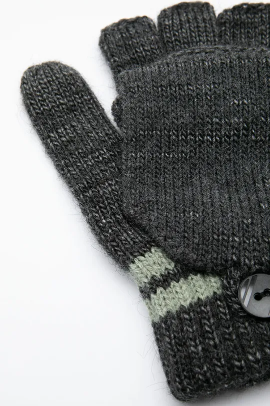 Detské rukavice bez prstov Coccodrillo sivá