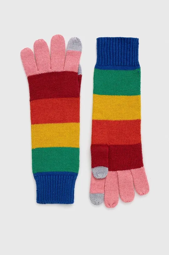 multicolor Kurt Geiger London rękawiczki z domieszką wełny Damski