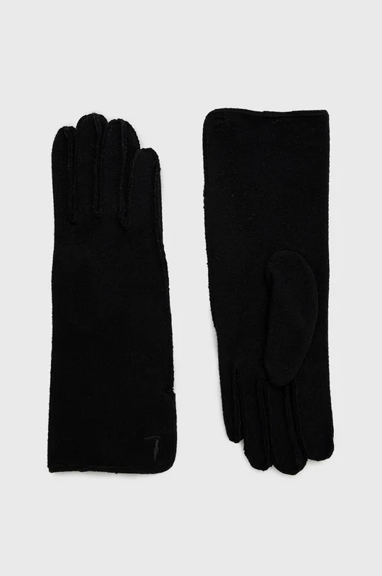 μαύρο Γάντια Trussardi Γυναικεία