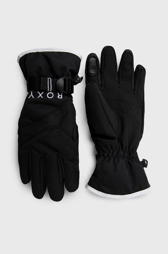 μαύρο Roxy γάντια Jetty Solid Γυναικεία