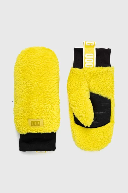 κίτρινο Γάντια UGG Γυναικεία