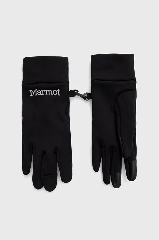 czarny Marmot rękawiczki Damski