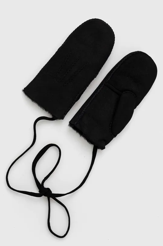 μαύρο Γάντια από σουέτ Emu Australia Birrarung Γυναικεία