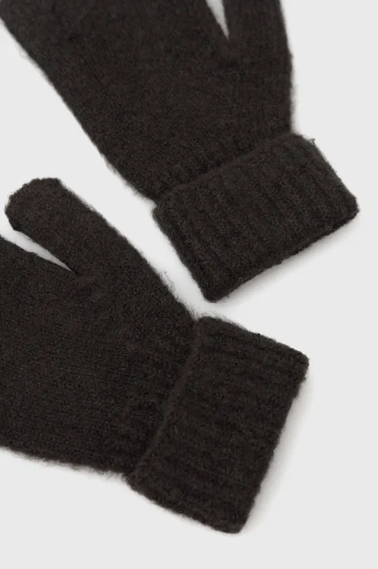 Παιδικά γάντια με μείγμα μαλλιού Kids Only μαύρο