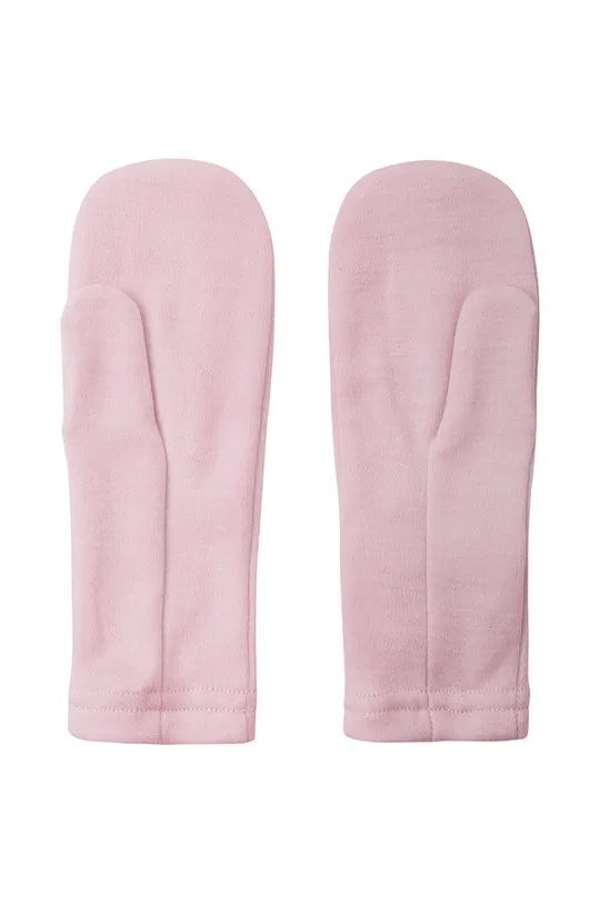 Дитячі вовняні рукавички Reima рожевий