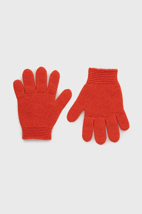 красный Детские шерстяные перчатки United Colors of Benetton Детский