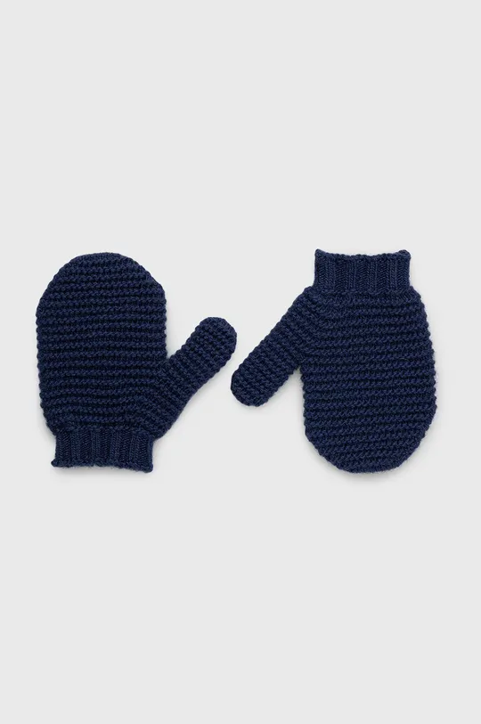 σκούρο μπλε Παιδικά μάλλινα γάντια United Colors of Benetton Παιδικά