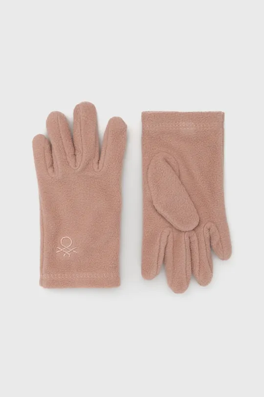 розовый Детские перчатки United Colors of Benetton Детский