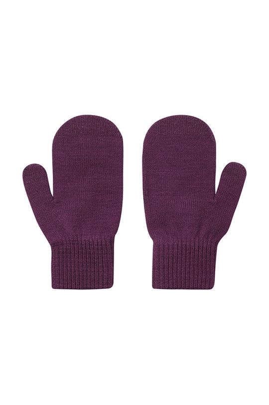Dětské rukavice Reima tmavě fialová